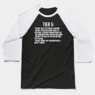 Tier 5 Lockdown Baseball T-Shirt